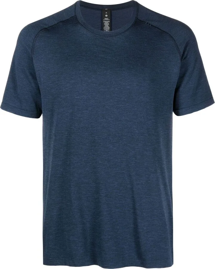 Blue Short Sleeve Running T-Shirt