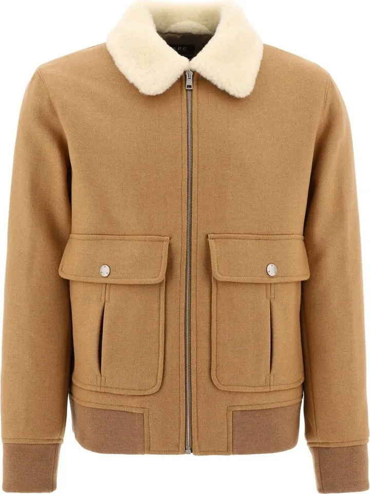 A.P.C. Zip-Up Bomber Jacket