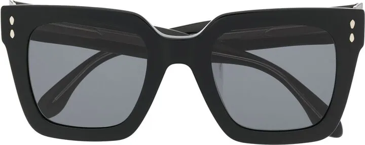 Square Frame Oversized Sunglasses