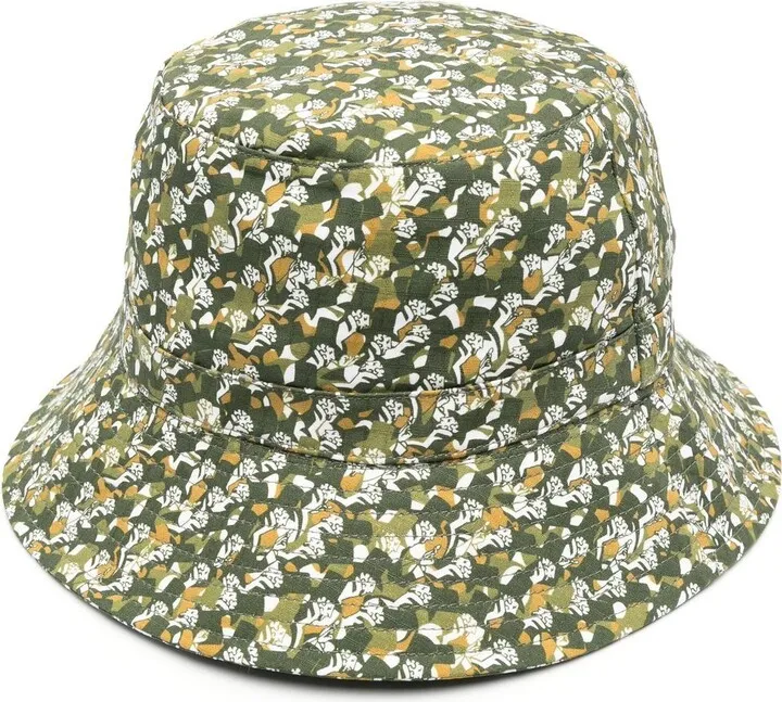 Floral-Print Bucket Hat