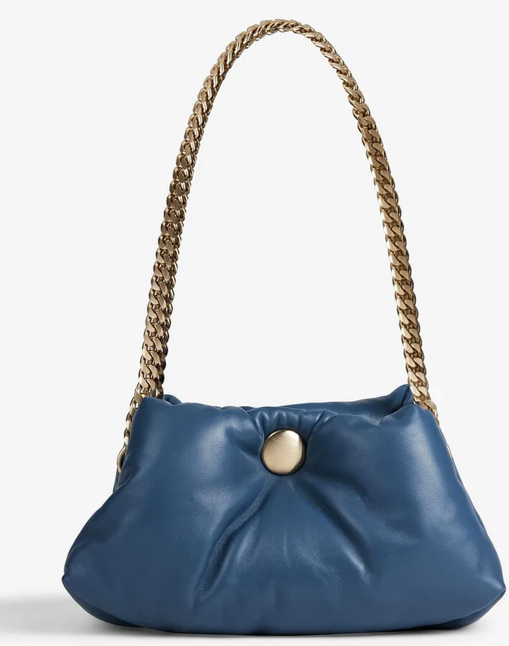 Small Tobo padded leather shoulder bag