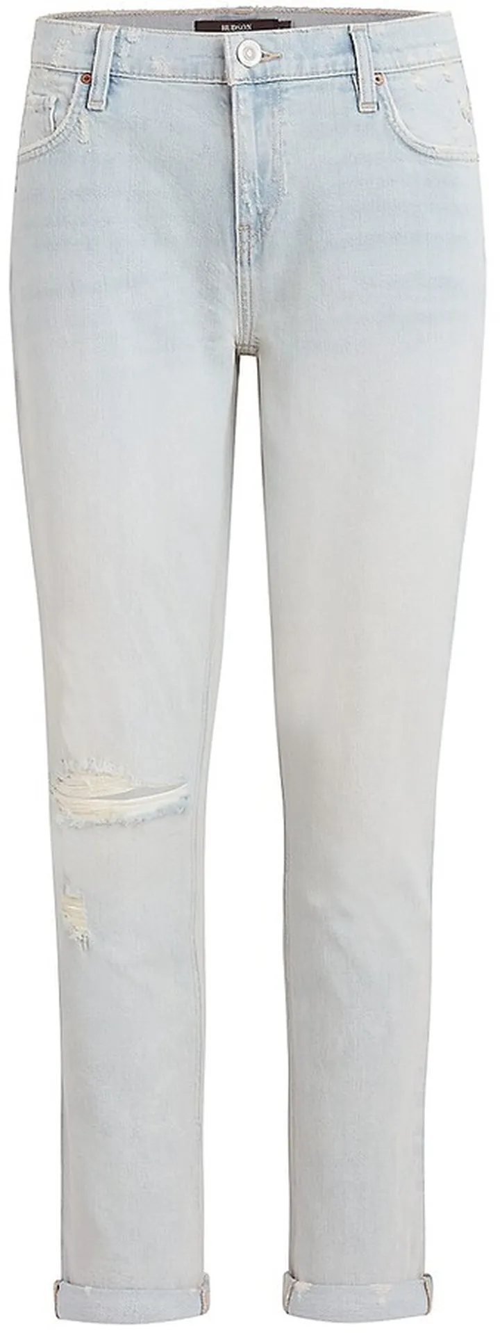 Lana Mid-Rise Distressed Slim Boyfriend Jeans