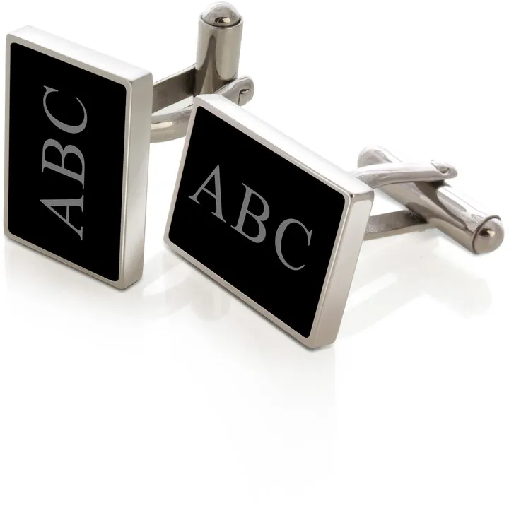Personalized Stainless Steel Cuff Links