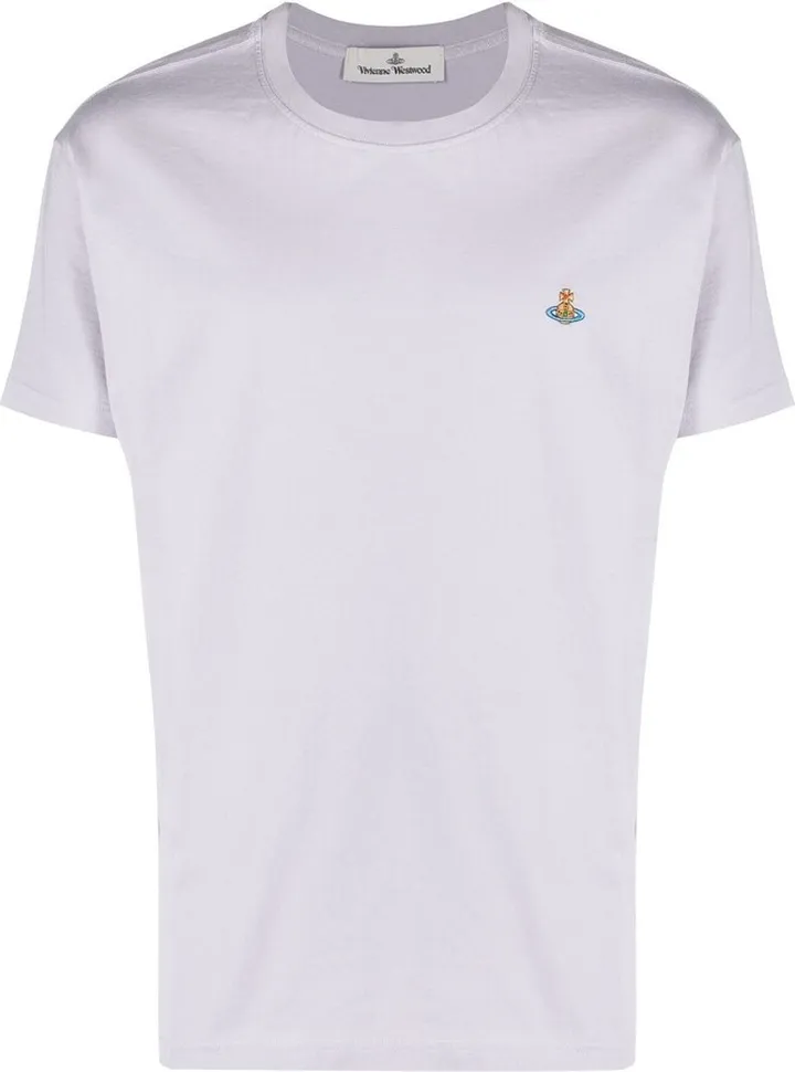 Orb embroidered-logo T-shirt