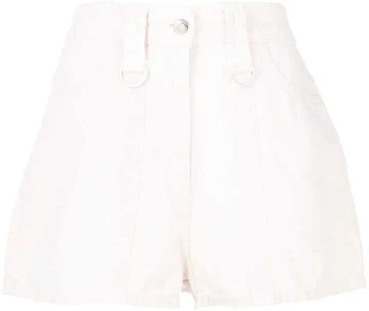 High-Waist Denim Shorts
