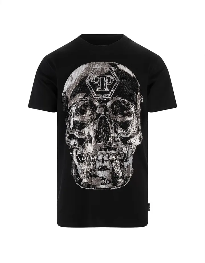 Black Skull Glass T-shirt