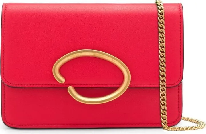 Logo-Plaque Detail Crossbody Bag