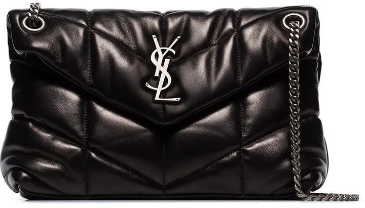 Loulou quilted small shoulder bag