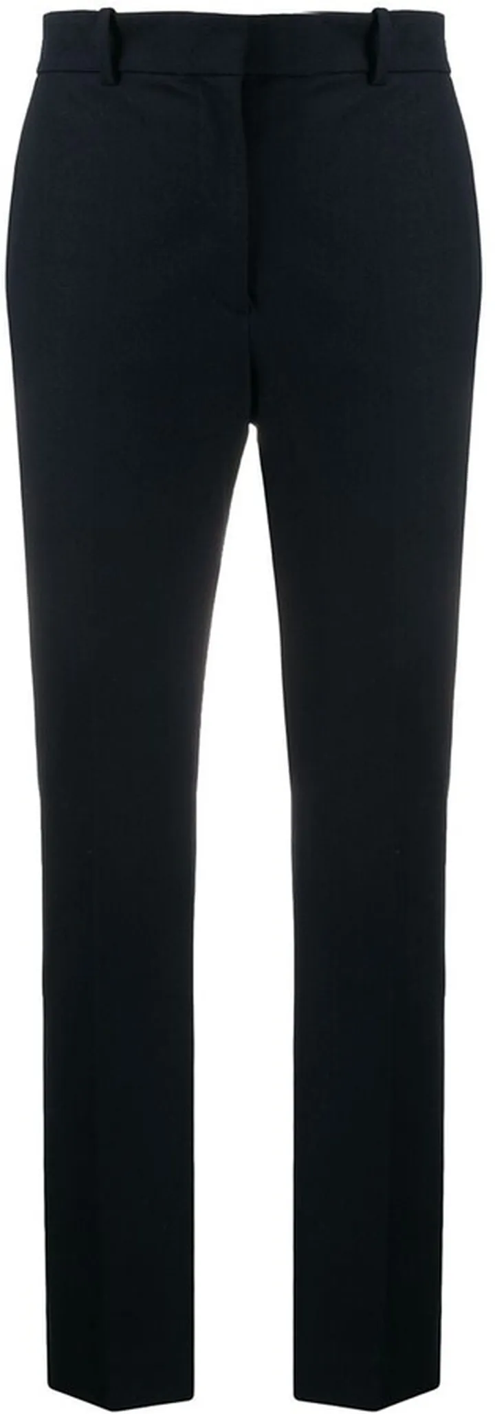 High-Rise Straight-Leg Trousers