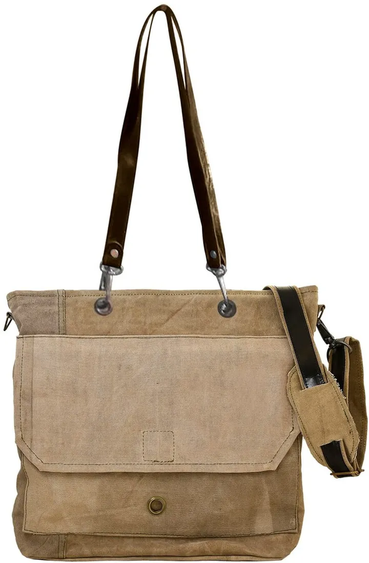 Recycled Military Messenger Bag