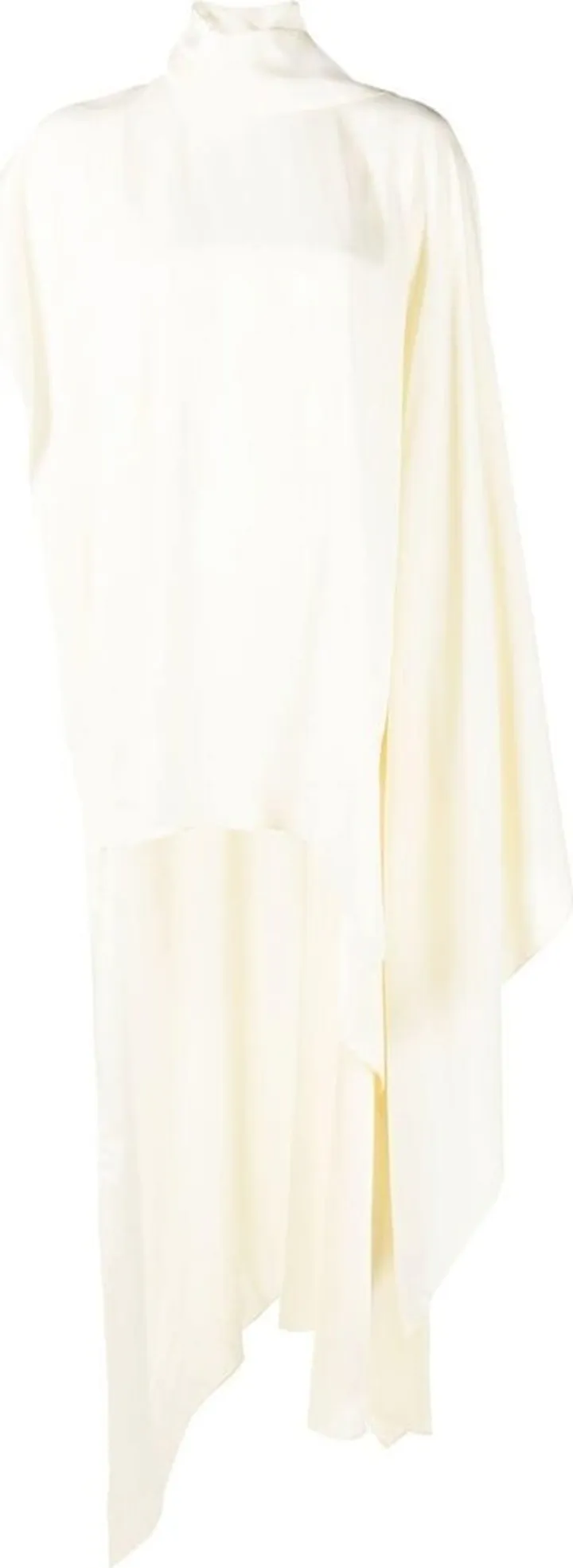 California asymmetric kaftan dress