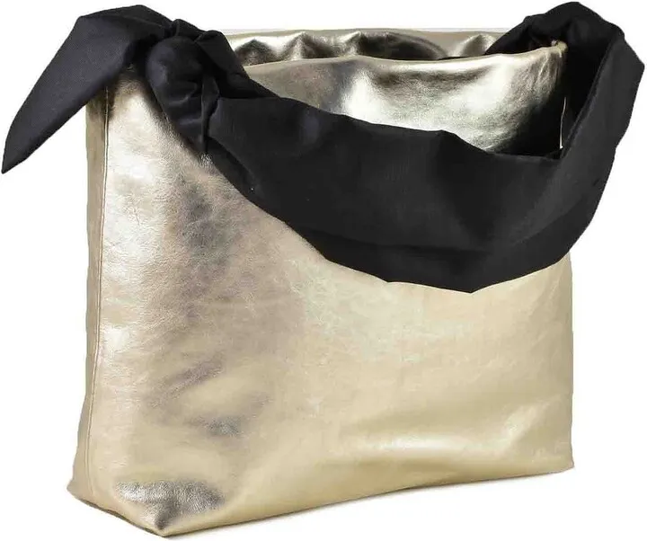 Women's Gold Handbag