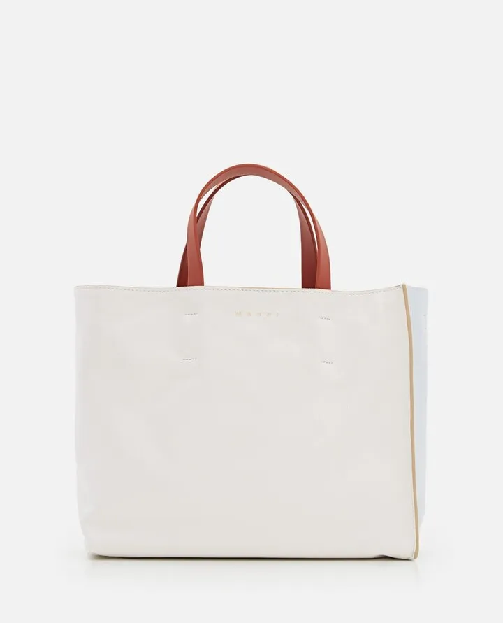 Marni Logo Print Tote Bag