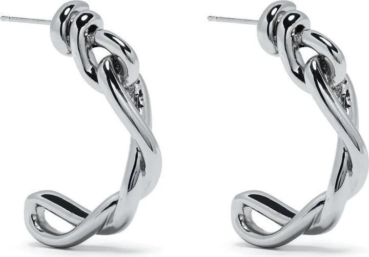 Power hoop earrings