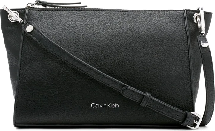 Calvin Klein Garnet Top Zipper Crossbody Bag