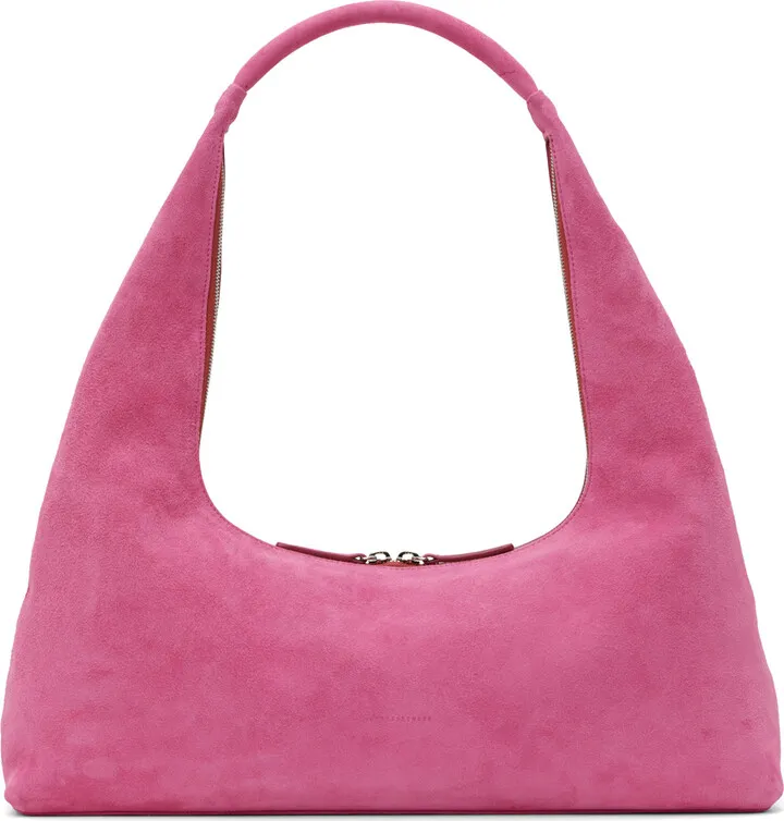 Marge Sherwood SSENSE Exclusive Pink Suede Bag
