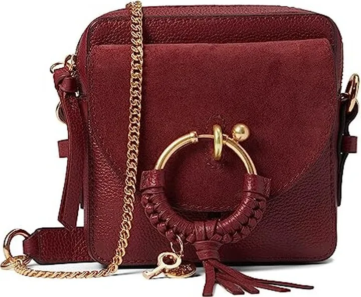 See by Chloe Joan Camera Bag (Dark Velvet) Handbags