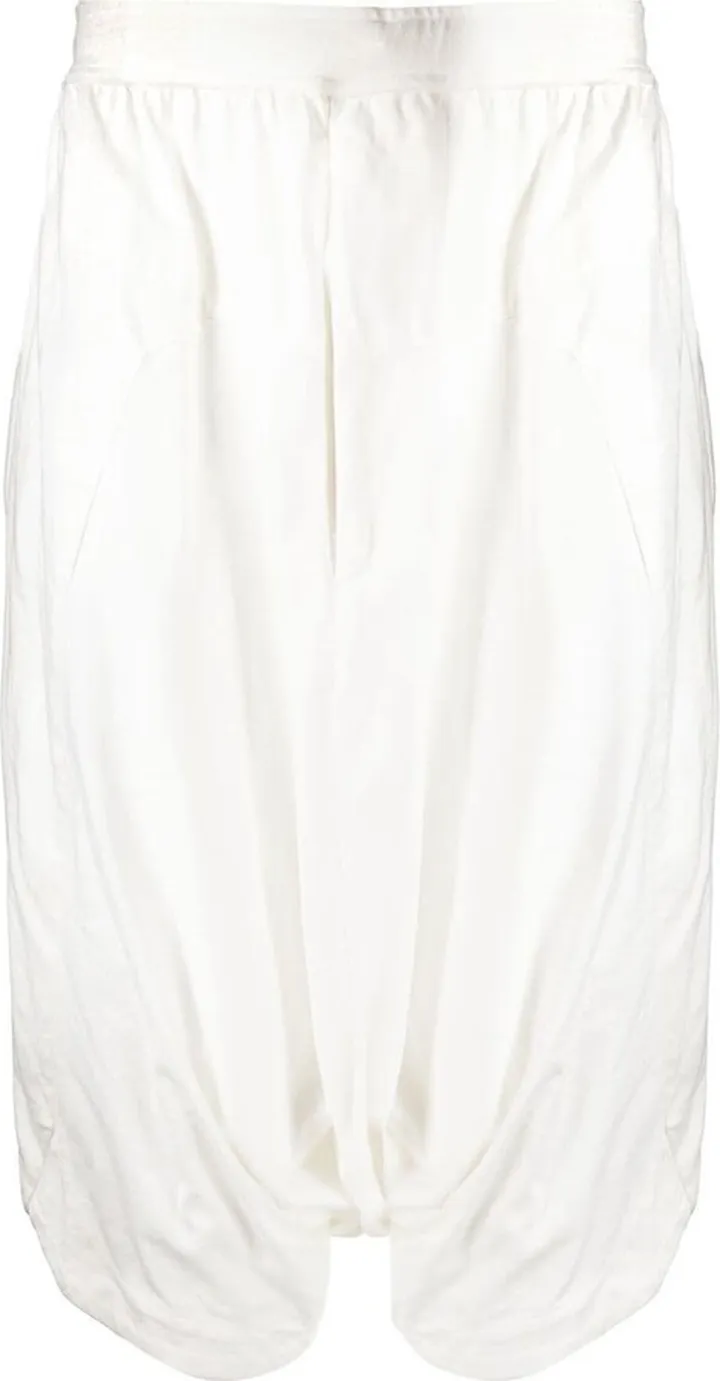 Cropped Cotton-Jersey Trousers