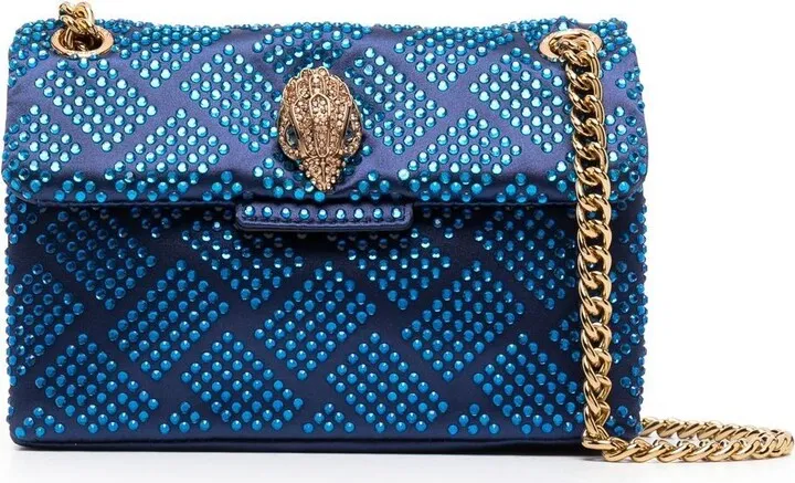 mini Kensington crystal-embellished bag