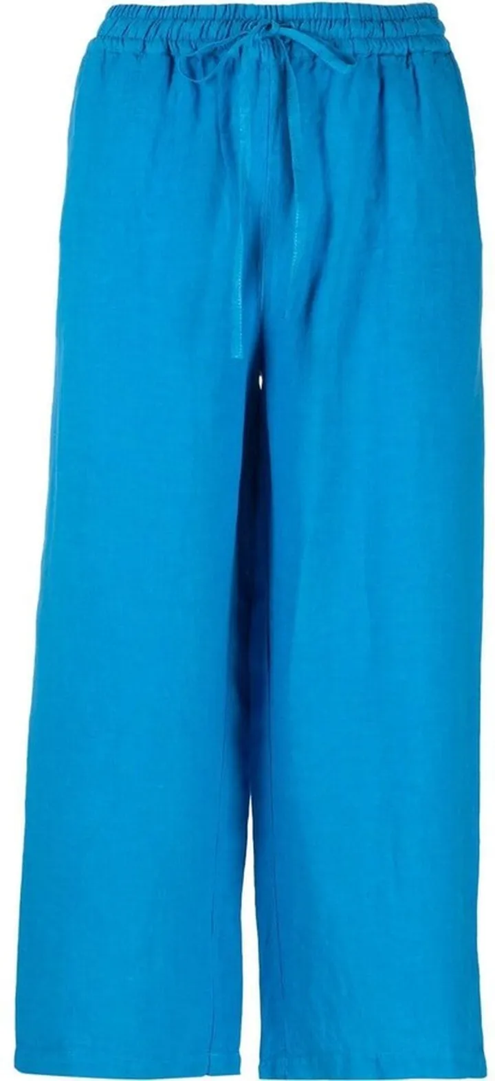 Cropped Linen Trousers