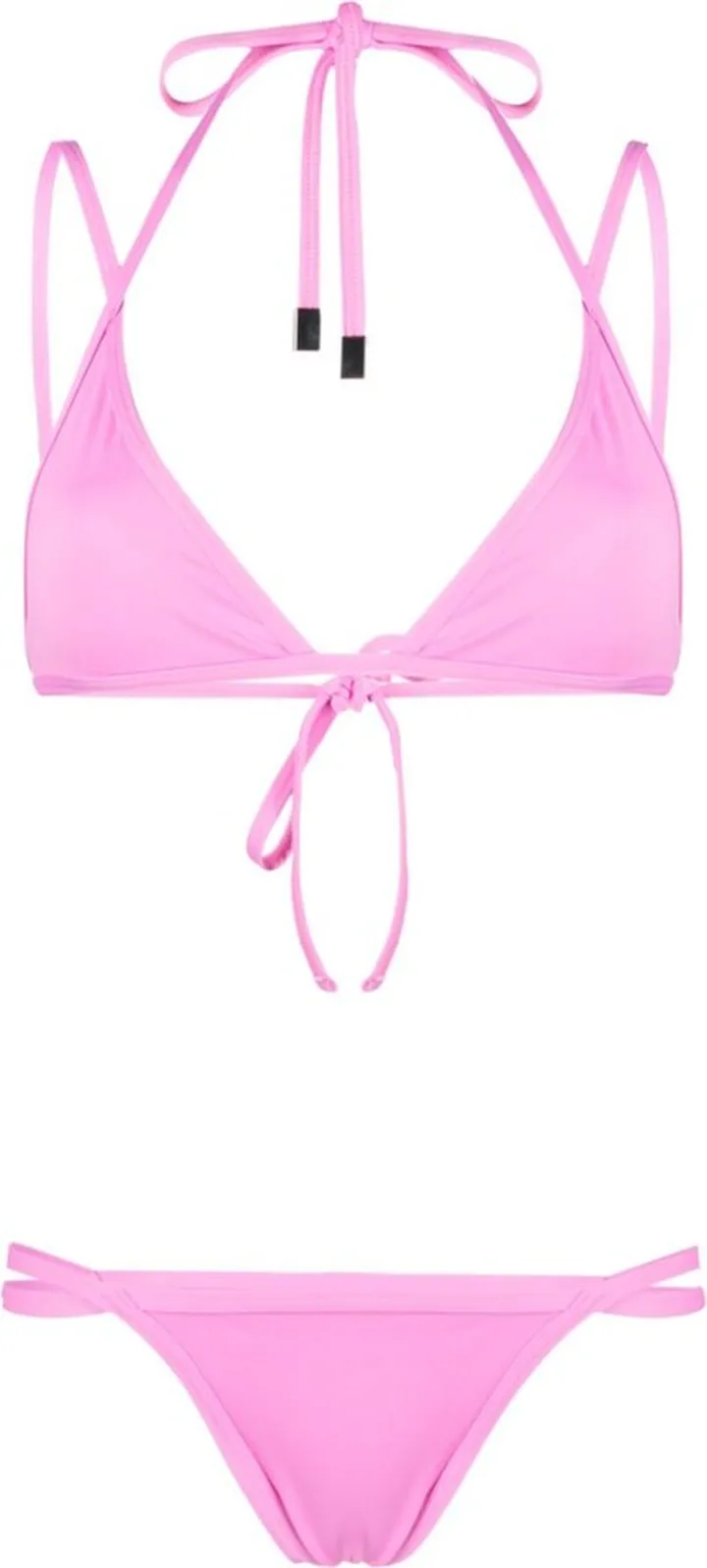 Hot Pink Triangle Bikini