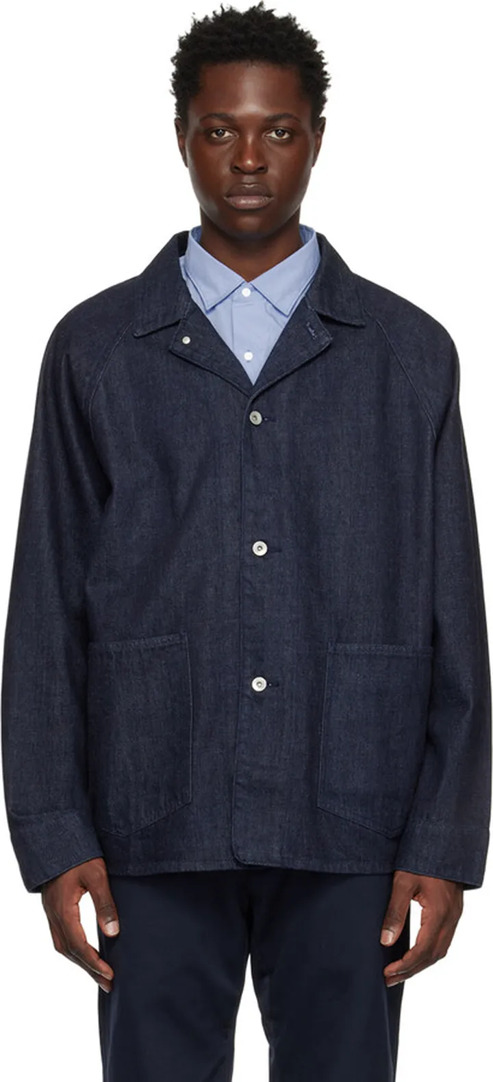Nanamica Indigo Relaxed Denim Jacket