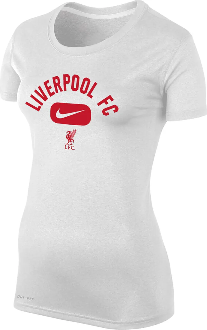 Liverpool Nike Women's Dri-FIT T-Shirt in White