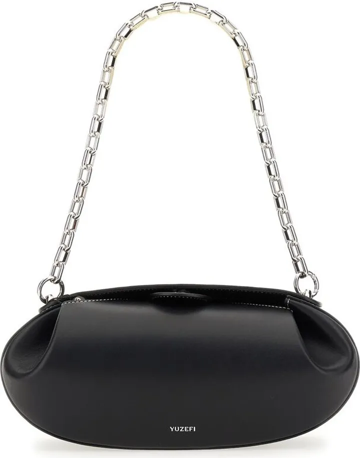 Yuzefi Baton Logo Printed Shoulder Bag