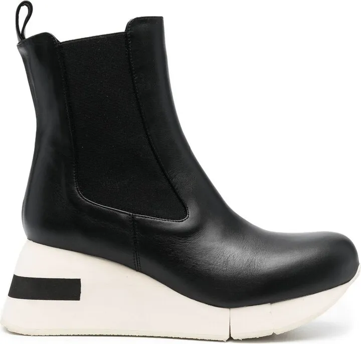 Rigel elasticated-side panel platform boots