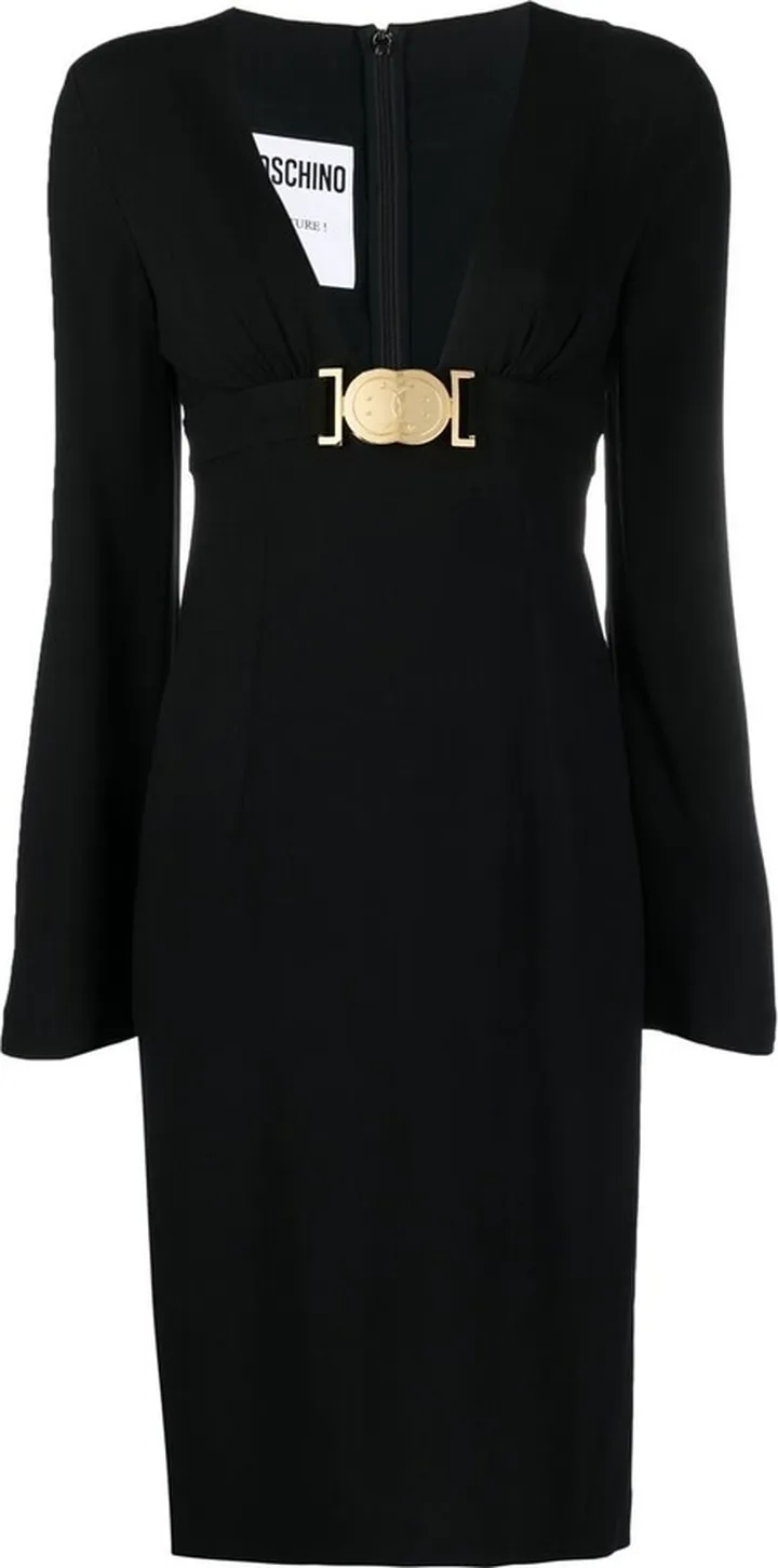 Smiley-Face Detail Dress