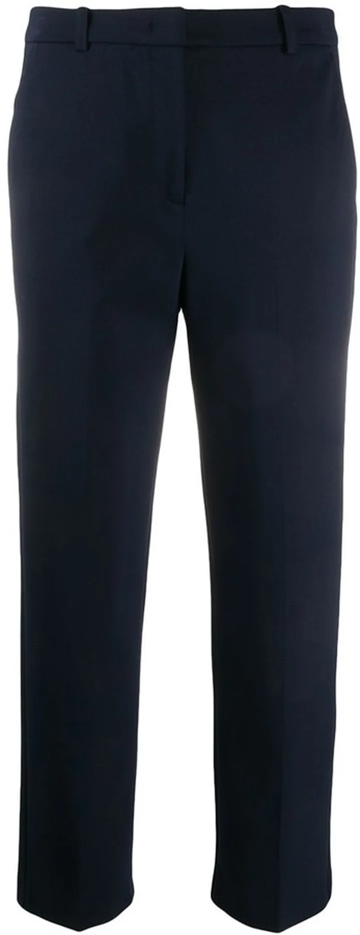 Mid-Rise Cropped Trousers