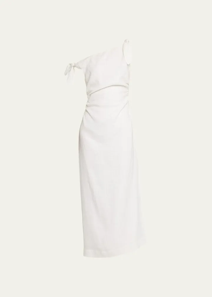 Bettina Tie Midi Dress