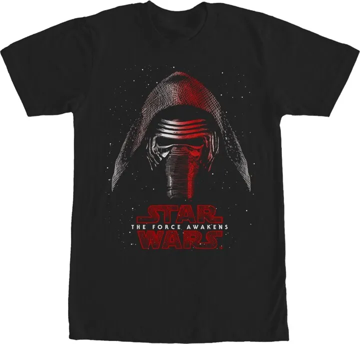 Men's Star Wars The Force Awakens Kylo Ren Sith T-Shirt - Black - 2X Large