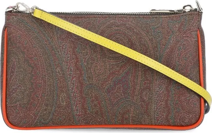 Paisley Jacquard Shoulder Bag