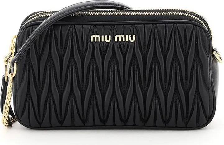 Miu Miu Matelassè Shoulder Bag