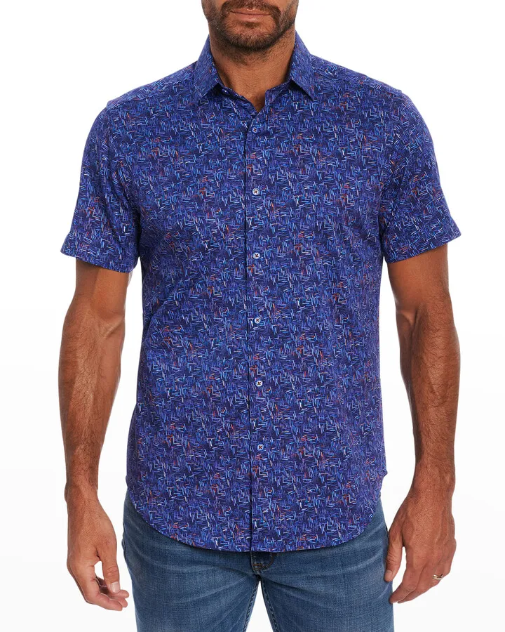 Men's Back Bay Cotton-Stretch Sport Shirt