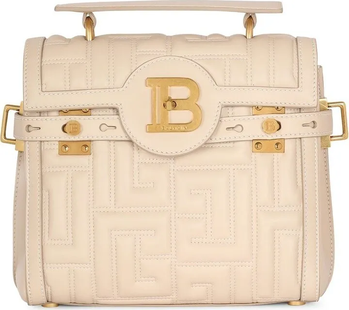 mini B-Buzz 23 leather tote bag