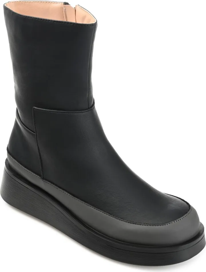 Journee Collection Women's Cristen Lug Sole Booties Women's Shoes