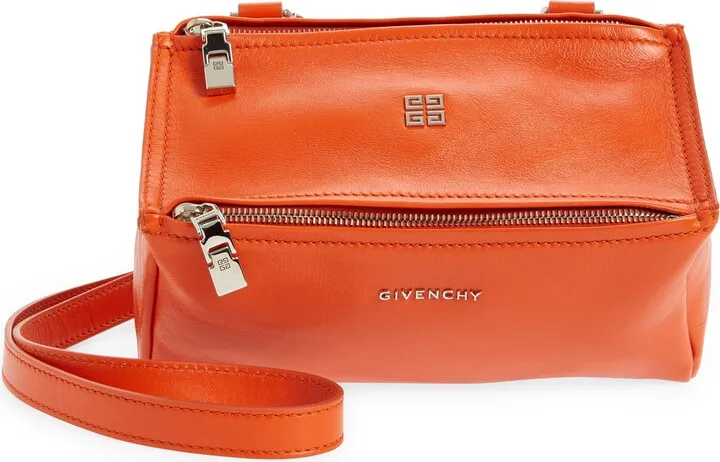 Mini Pandora Leather Crossbody Bag