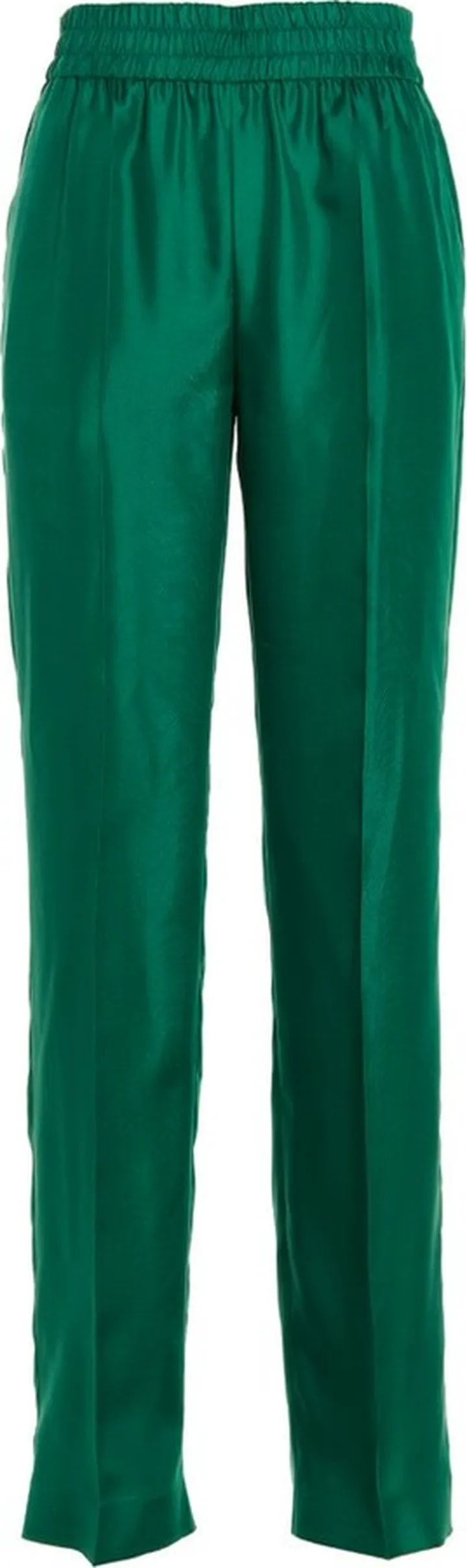 REDValentino Pleated Straight Leg Trousers