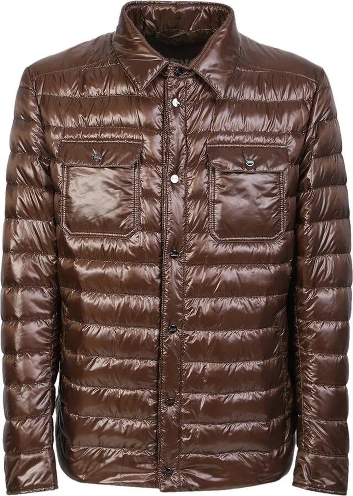 Herno Long-Sleeved Quilted Down Jacket