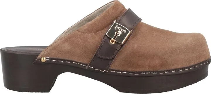 Mules & Clogs Khaki