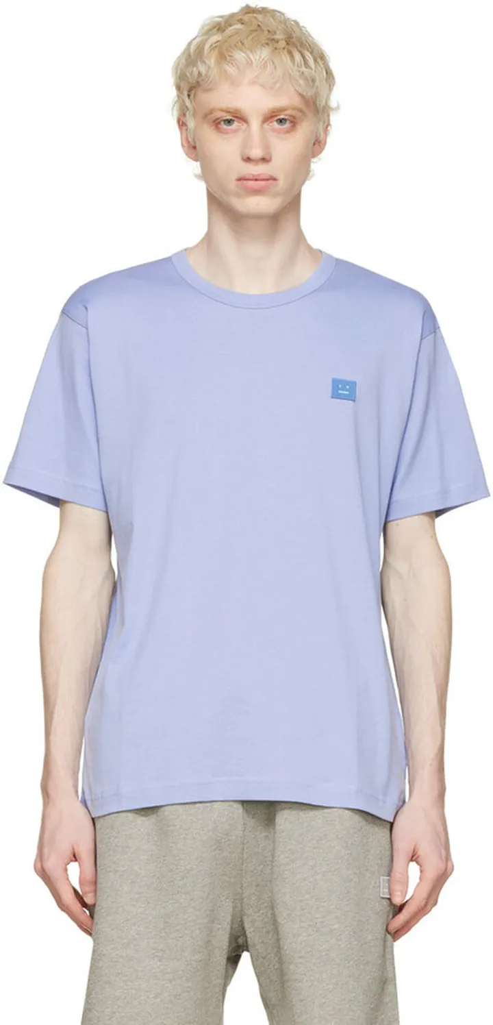 Acne Studios Purple Organic Cotton T-Shirt