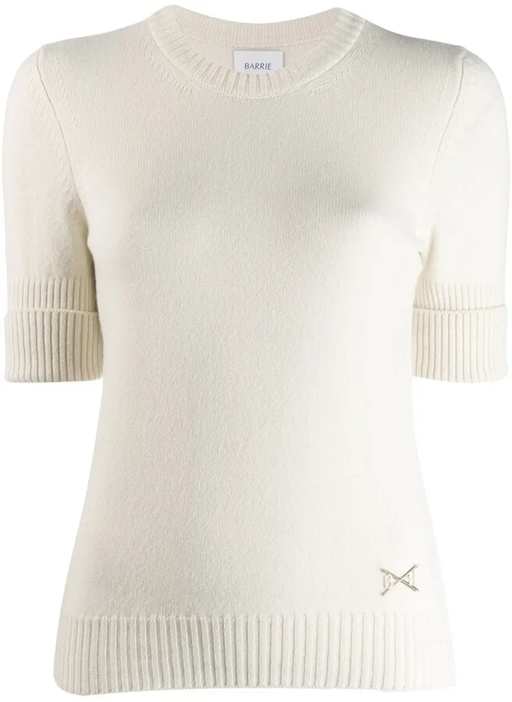Cashmere Roll Cuff Top