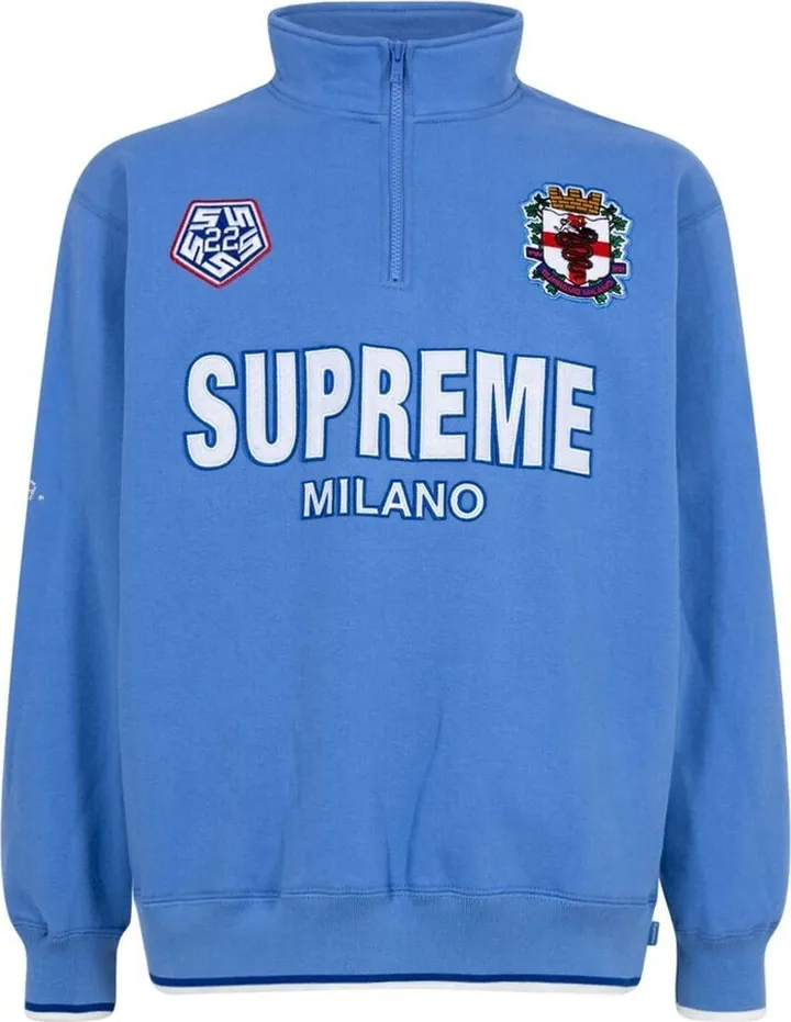 Milano half-zip pullover