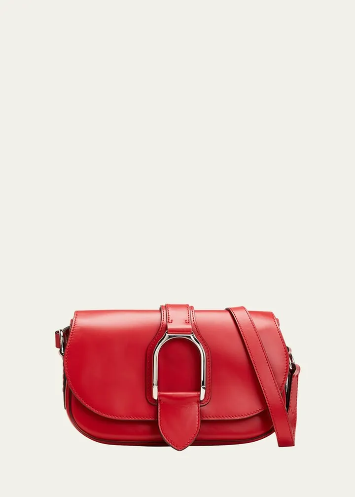 Welington Flap Leather Shoulder Bag
