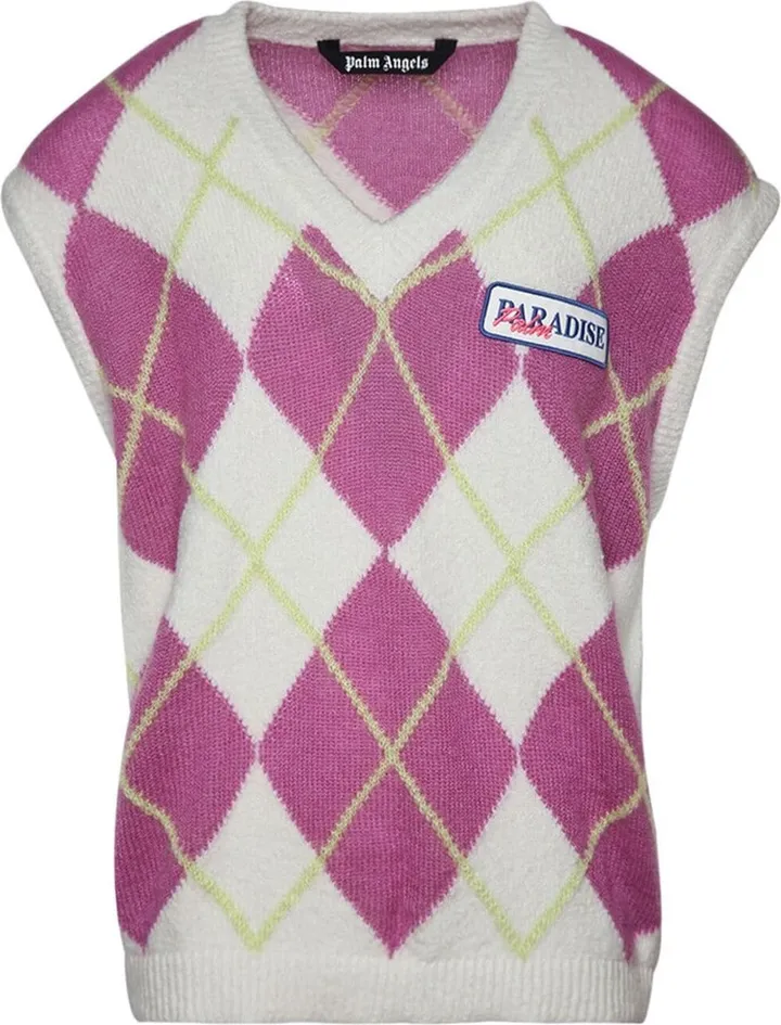 Argyle Knitted Vest