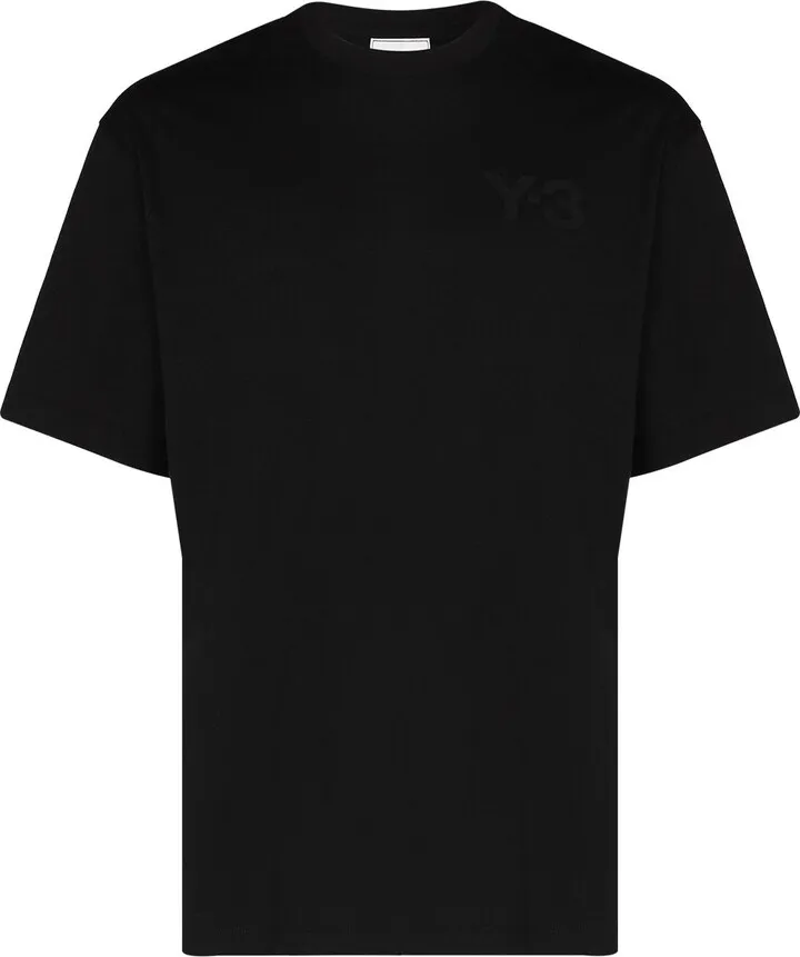 Y-3- Logo Cotton T-shirt