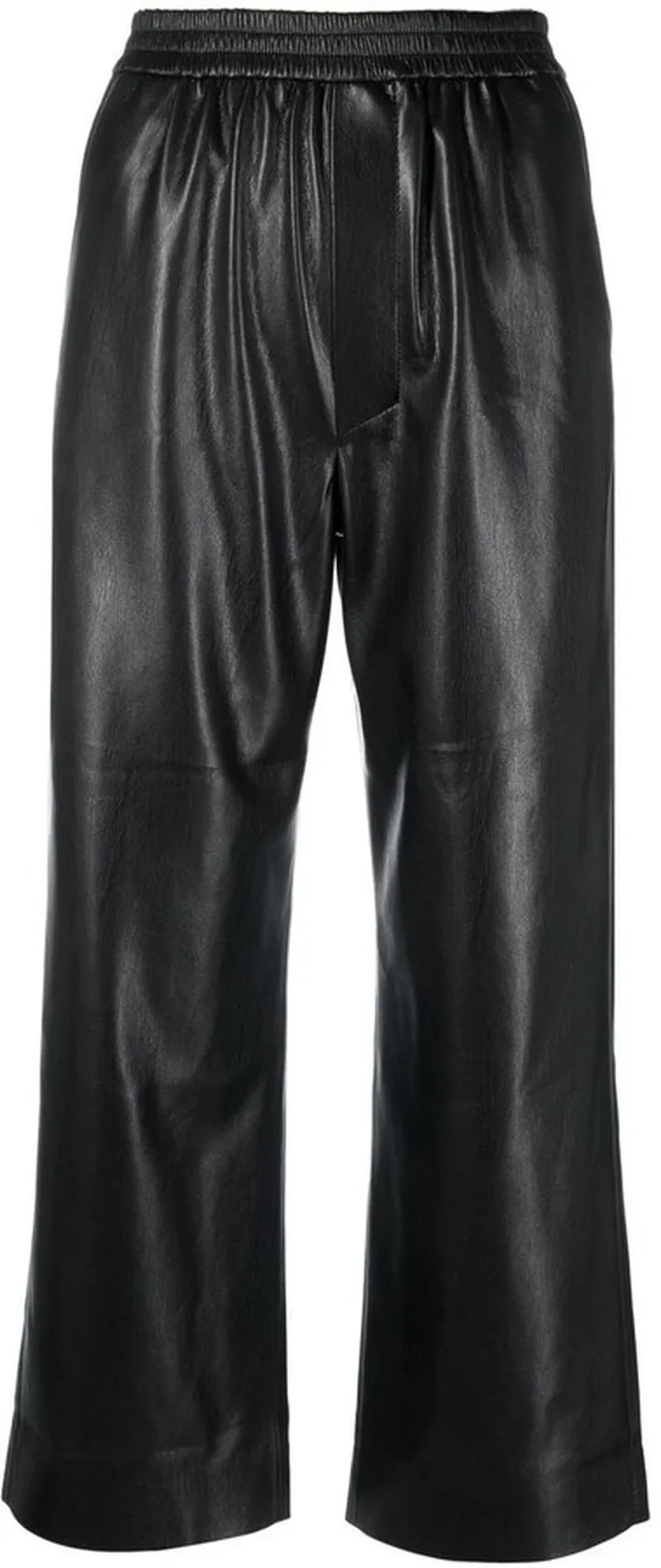 Cropped Straight-Leg Trousers