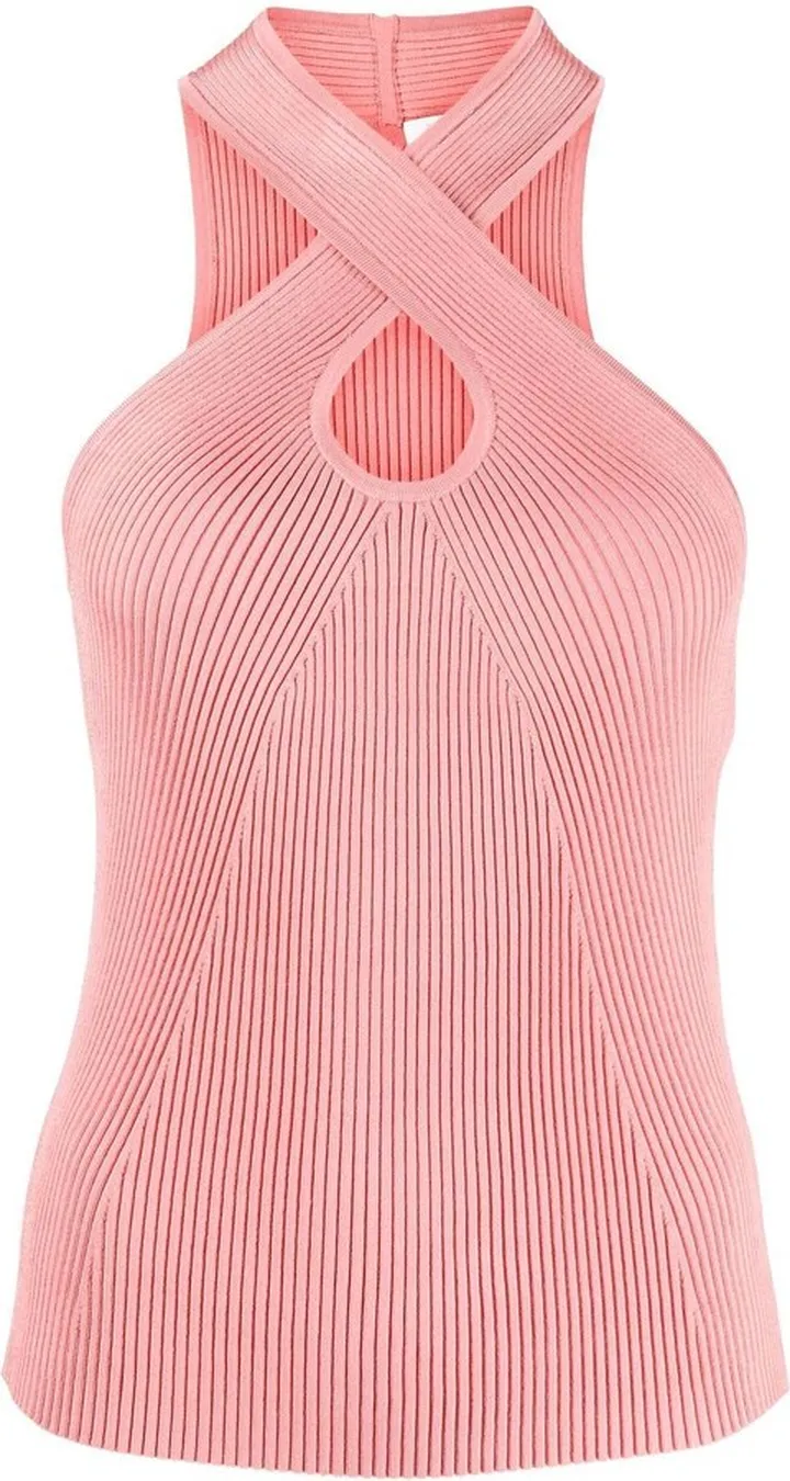 Keyhole Halterneck Top